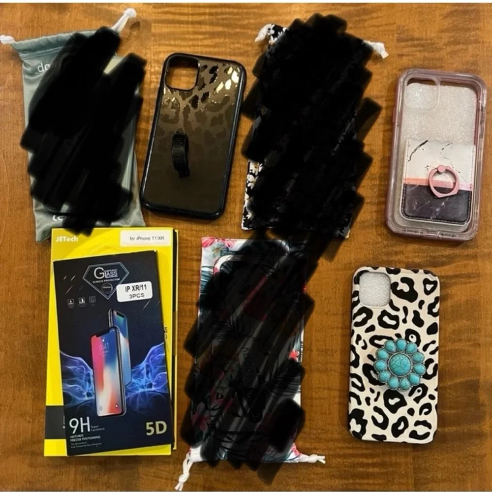 Loopy Case Bundle for iPhone 11/XR with Screen Protectors - Lifeproof - QTY - 3